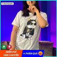 [QUÀ TẶNG LÀ 1C KHÂUTRANG] Áo phông nelly nữ ulzzang form rộng chất cotton mềm mịn ao thun nam freesize Taosan